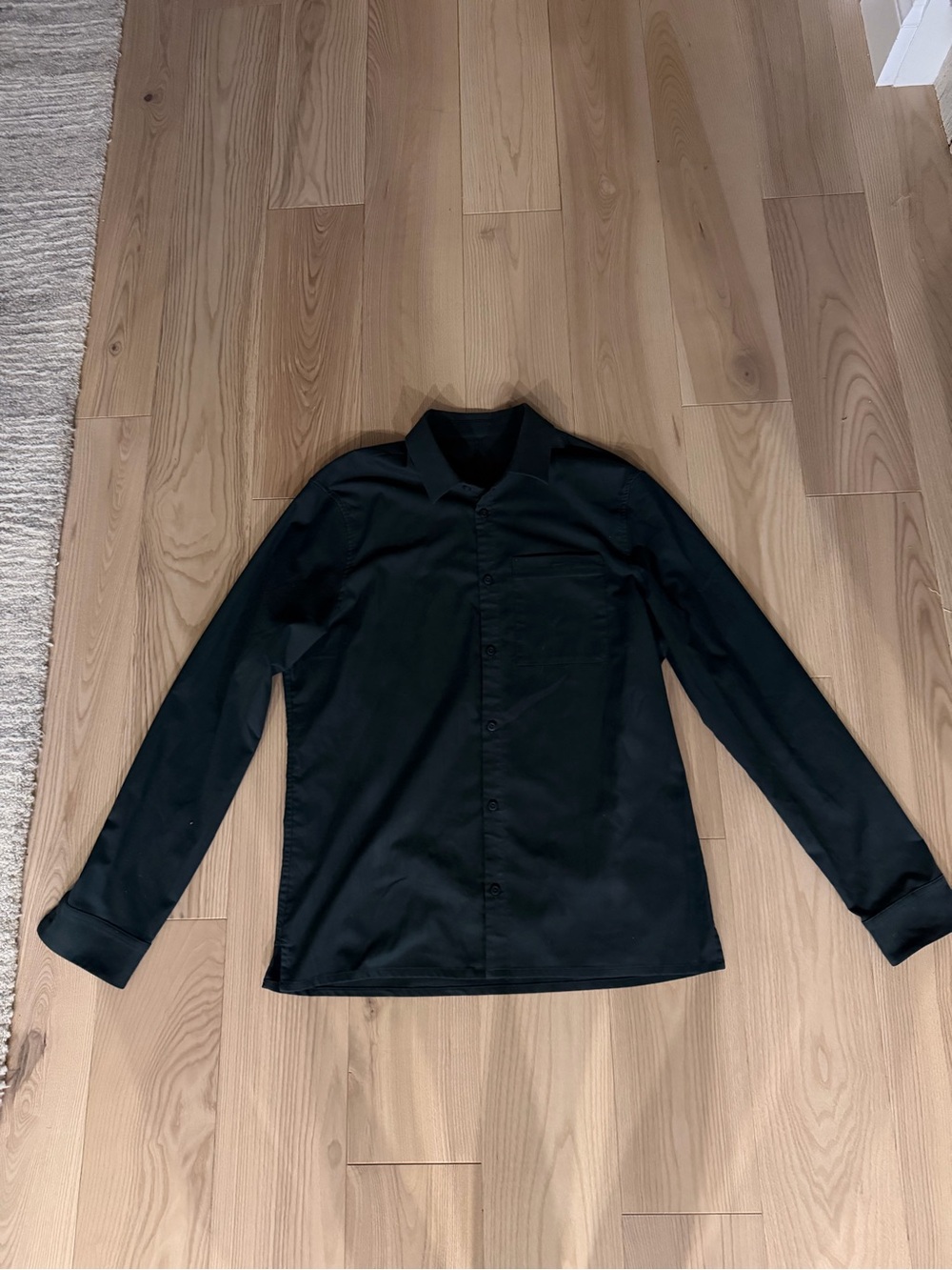 lululemon athletica Men's Navy Long-Sleeve Shirt Jacket